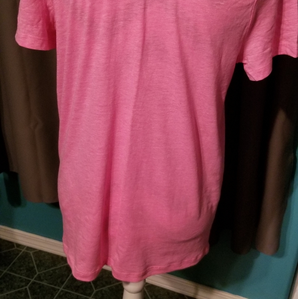 NWT, VS  PINK POCKET TEE SHIRT. VINTAGE. - Picture 4 of 9